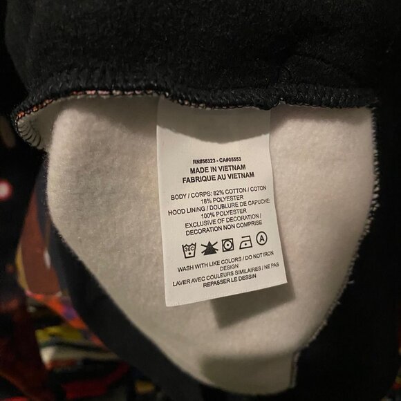 Nike Jordan Jumpman All Over Print Fleece Pullover Hoodie NWT XL 90s MJ 23 - Picture 11 of 11